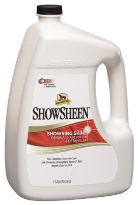 MWI VETERINARY SUPPLY, Absorbine  ShowSheen  Liquid  Hair Polish and Detangler  For Horse 1 gal.