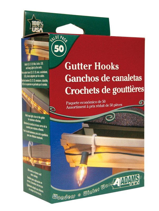 ADAMS MFG CORP, Adams 2 in. Gutter Hooks 50 pk