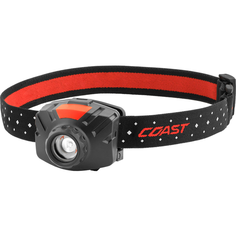 COAST CUTLERY CO, Coast FL60 400 lm Black LED Head Lamp AAA Battery