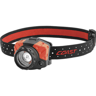 COAST CUTLERY CO, Coast FL85 615 lm Black LED Head Lamp AAA Battery