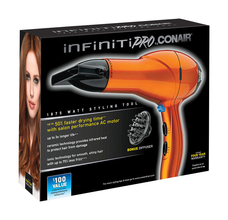 TRAVELSMART BY CONAIR, Conair Infiniti PRO 1875 W Hair Dryer