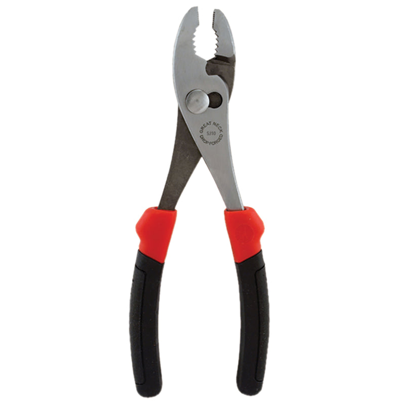 GREAT NECK SAW MFG CO, Great Neck 10 in. Drop Forged Steel Slip Joint Pliers