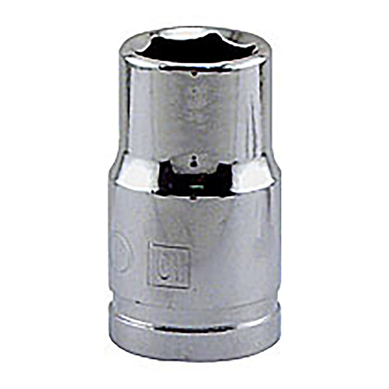 GREAT NECK SAW MFG CO, Great Neck 10 mm X 3/8 in. drive Metric 6 Point Socket 1 pc