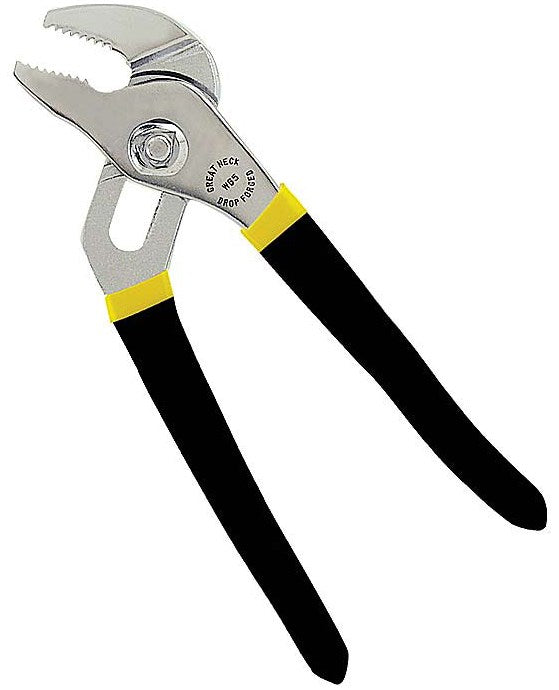 GREAT NECK SAW MFG CO, Great Neck 6.5 in. Drop Forged Steel Groove Joint Pliers