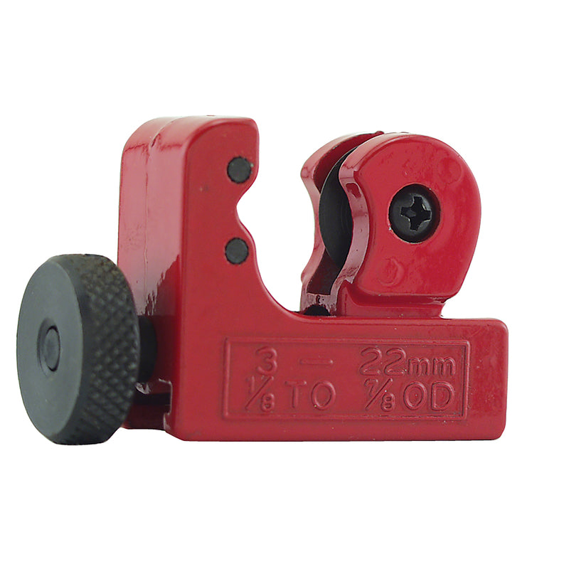 GREAT NECK SAW MFG CO, Great Neck Red Knurled Grip Adjusting Knob Miniature Tubing Cutter 5.75 L x 1 H x 3.75 W in.