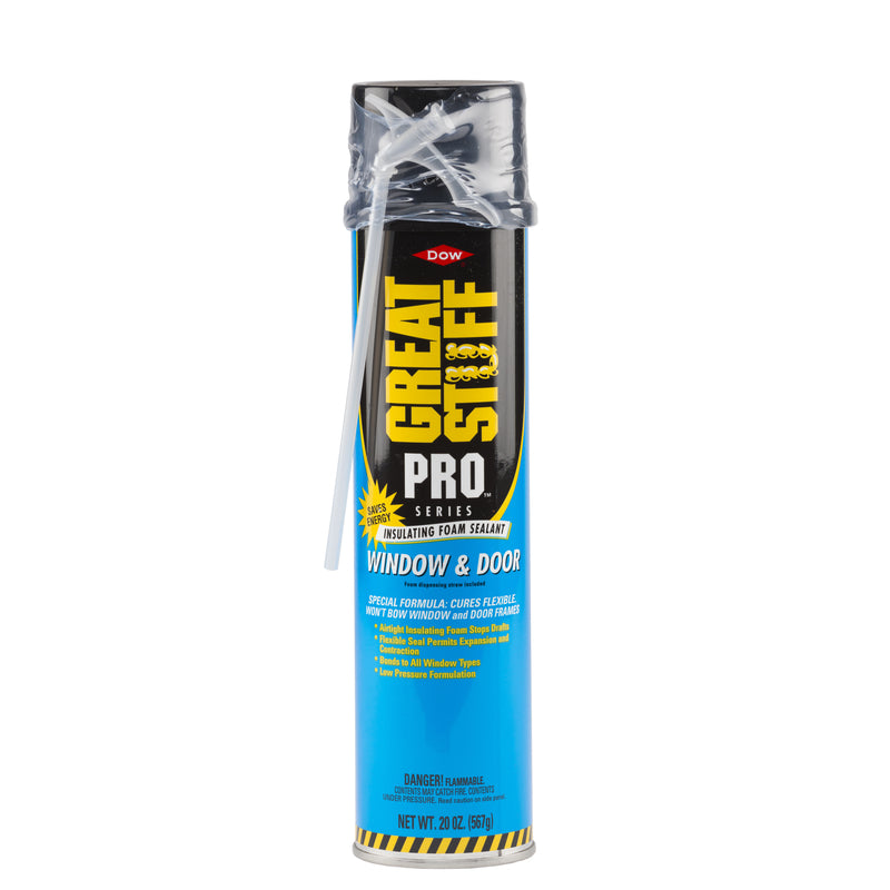 GREAT STUFF, Great Stuff Window & Door Yellow Polyurethane Insulating Foam Sealant 20 oz