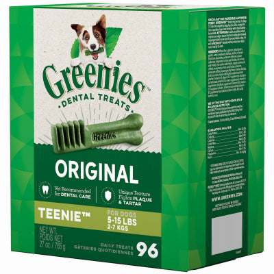 PHILLIPS FEED SERVICE INC, Greenies Mint Grain Free Dental Stick For Dog 27 oz 7.6 in. 1 pk