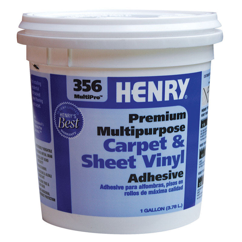 ARDEX LP, Henry 356 MultiPro Premium Multipurpose High Strength Paste Carpet & Sheet Vinyl Adhesive 1 gal. (Pack of 4)