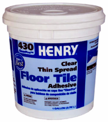 ARDEX LP, Henry 430 ClearPro Floor Tile Adhesive 1 gal. (Pack of 4)