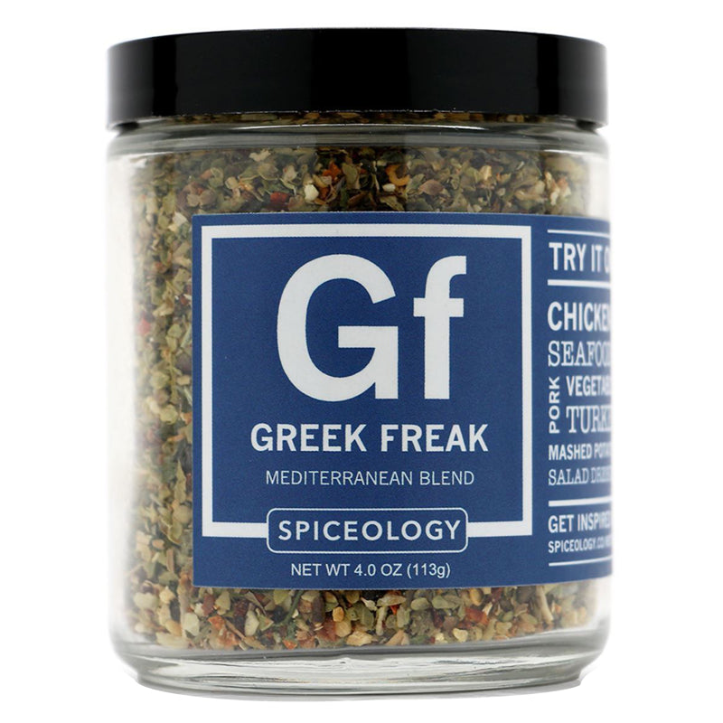SPICEOLOGY INC, Spiceology Greek Freak Mediterranean Blend Seasoning Rub 4 oz